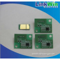 Printer + 4 Chips for Konica Minolta bizhub C452 C552 652 drum chip with 120K/285K cartridge chip/develop chip